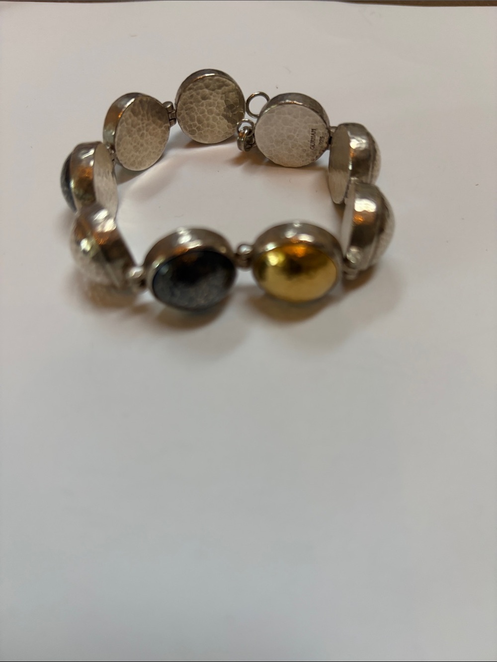 Gurhan Two-Tone Round disc Bracelet - Gold & Silver